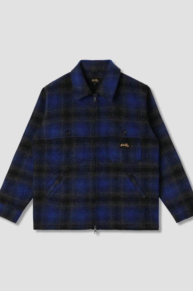 Stan Ray Mackinaw Navy Check Jacket