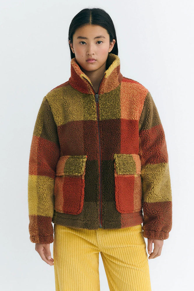 Thinking Mu Sophie Creck Checks Jacket