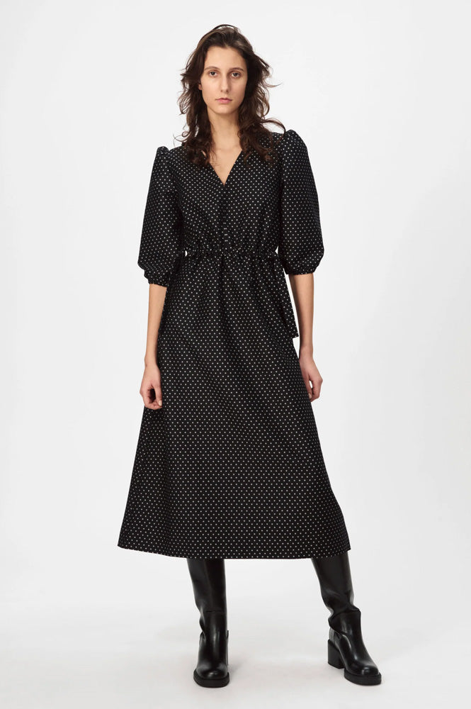 Nué Notes Vilinus Black Spot Dress