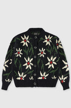 Howlin' Flower Print Navy Cardigan