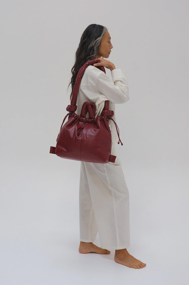 Ölend Ona Cherry Red Vegan Leather Bag