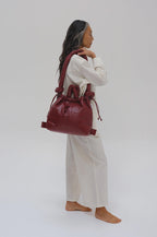 Ölend Ona Cherry Red Vegan Leather Bag