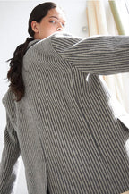 Stella Nova Striped Oversized Wool Blazer