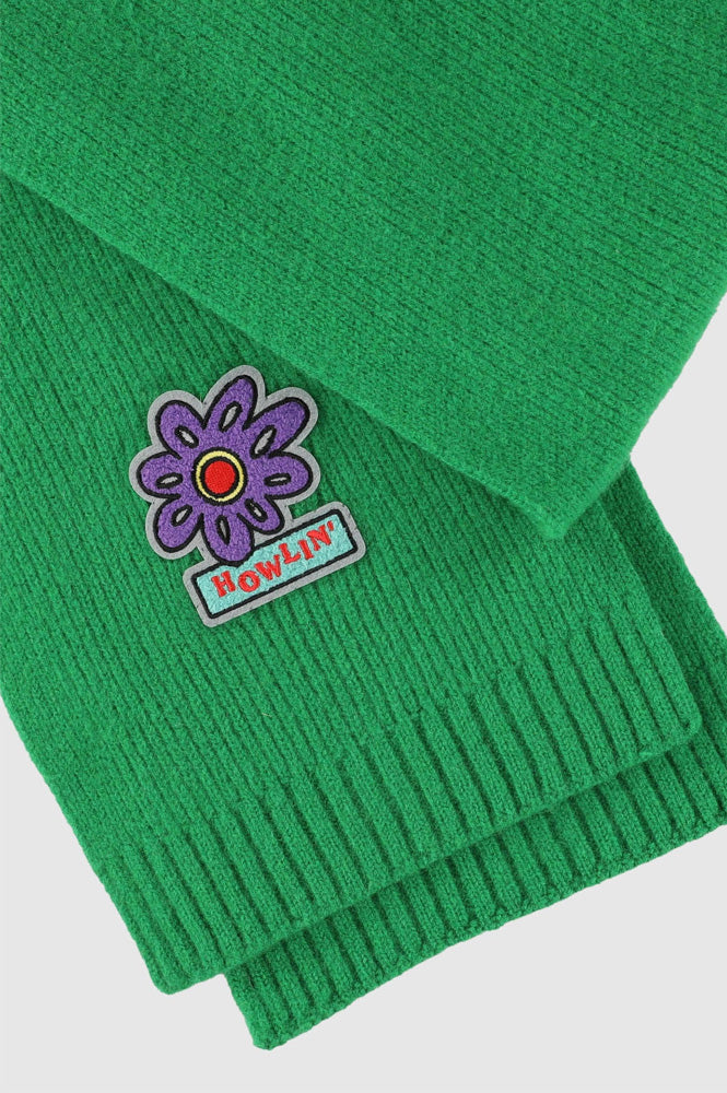 Howlin' Green Delight Flower Scarf