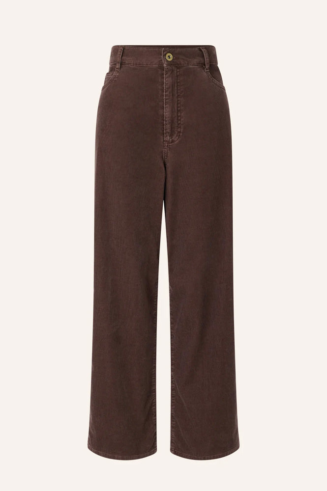Sessùn Velvet Cruise Coffee Trousers