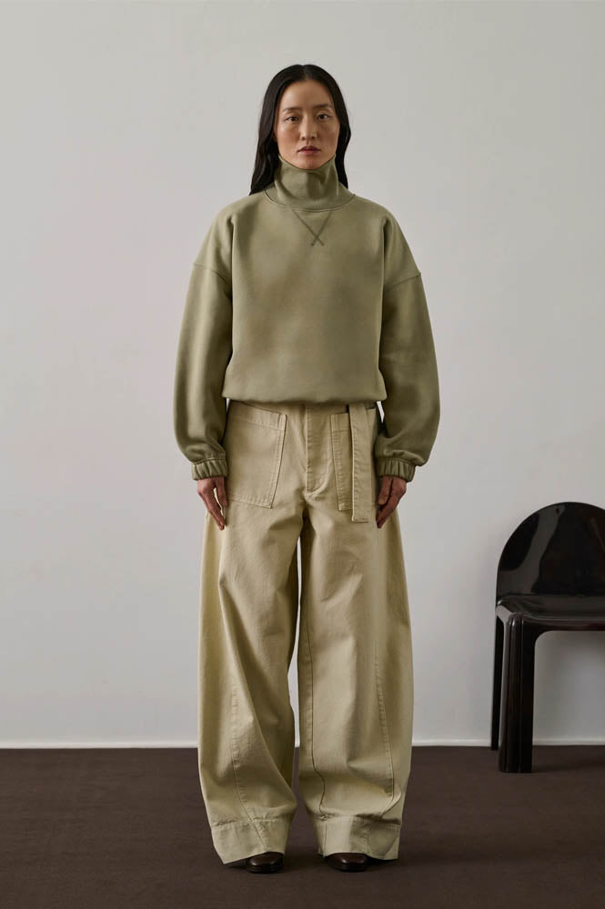 Soeur Gregoire Clay High-Neck Sweatshirt