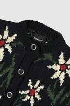 Howlin' Flower Print Navy Cardigan