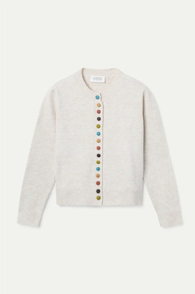 Compania Fantastica Button Detailed Cardigan