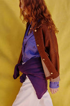 Sessùn Orregia Majesty Blue Stripe Shirt