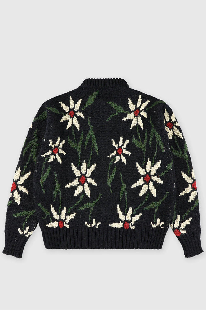 Howlin' Flower Print Navy Cardigan