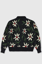 Howlin' Flower Print Navy Cardigan