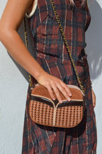 Sessùn Divine Arty Brown Shoulder Bag