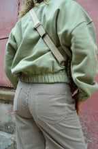 Soeur Gregoire Clay High-Neck Sweatshirt