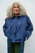 Flotte Tuileries Indigo Rain Jacket