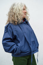 Flotte Tuileries Indigo Rain Jacket