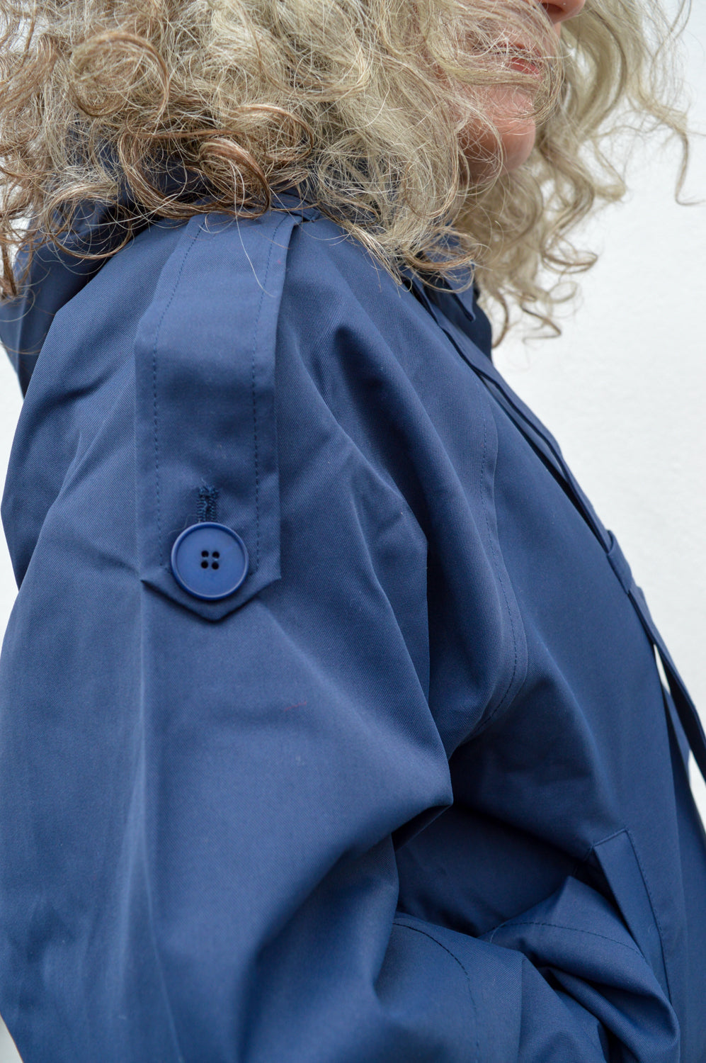 Flotte Tuileries Indigo Rain Jacket