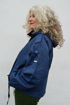 Flotte Tuileries Indigo Rain Jacket