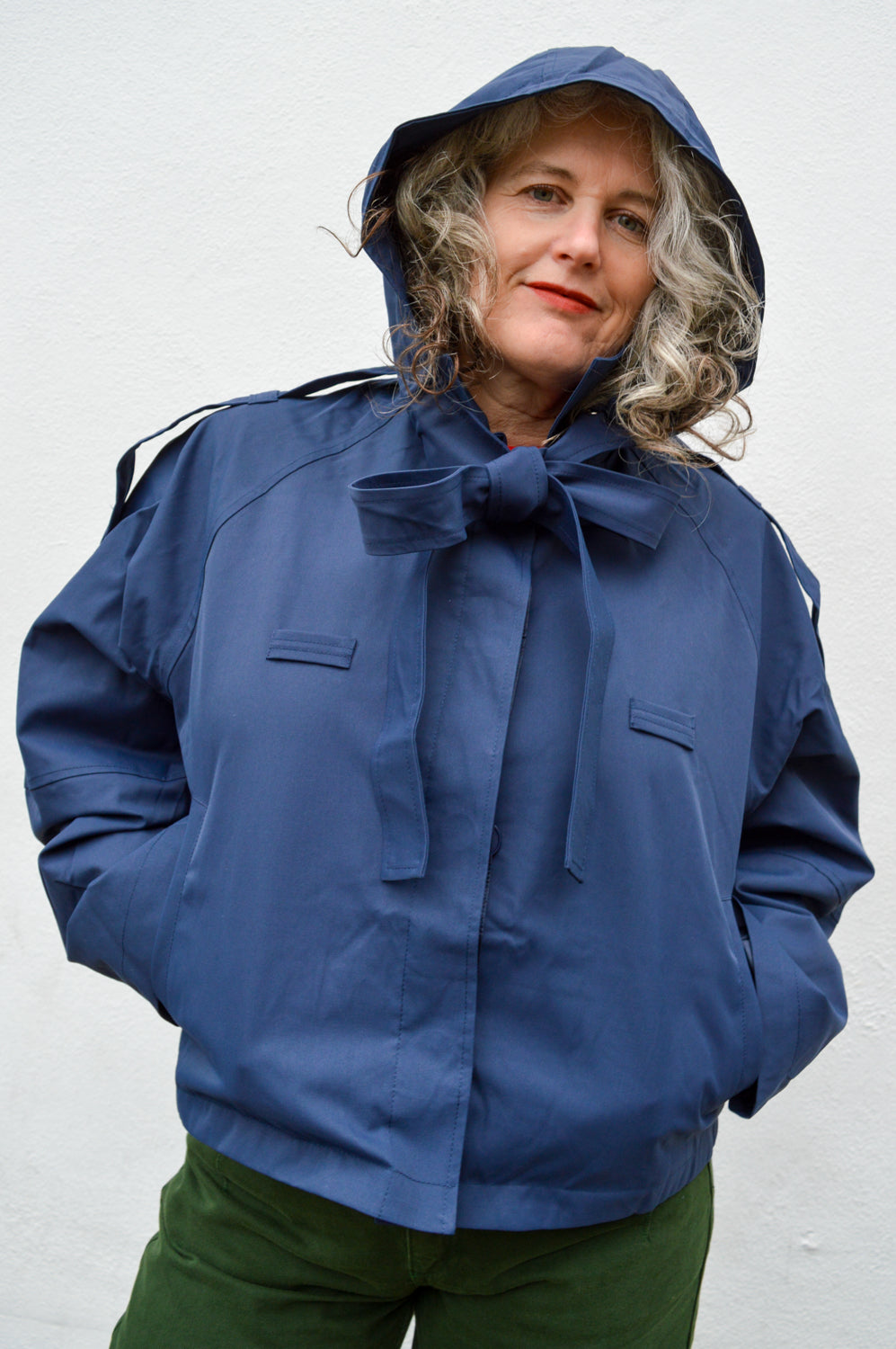 Flotte Tuileries Indigo Rain Jacket