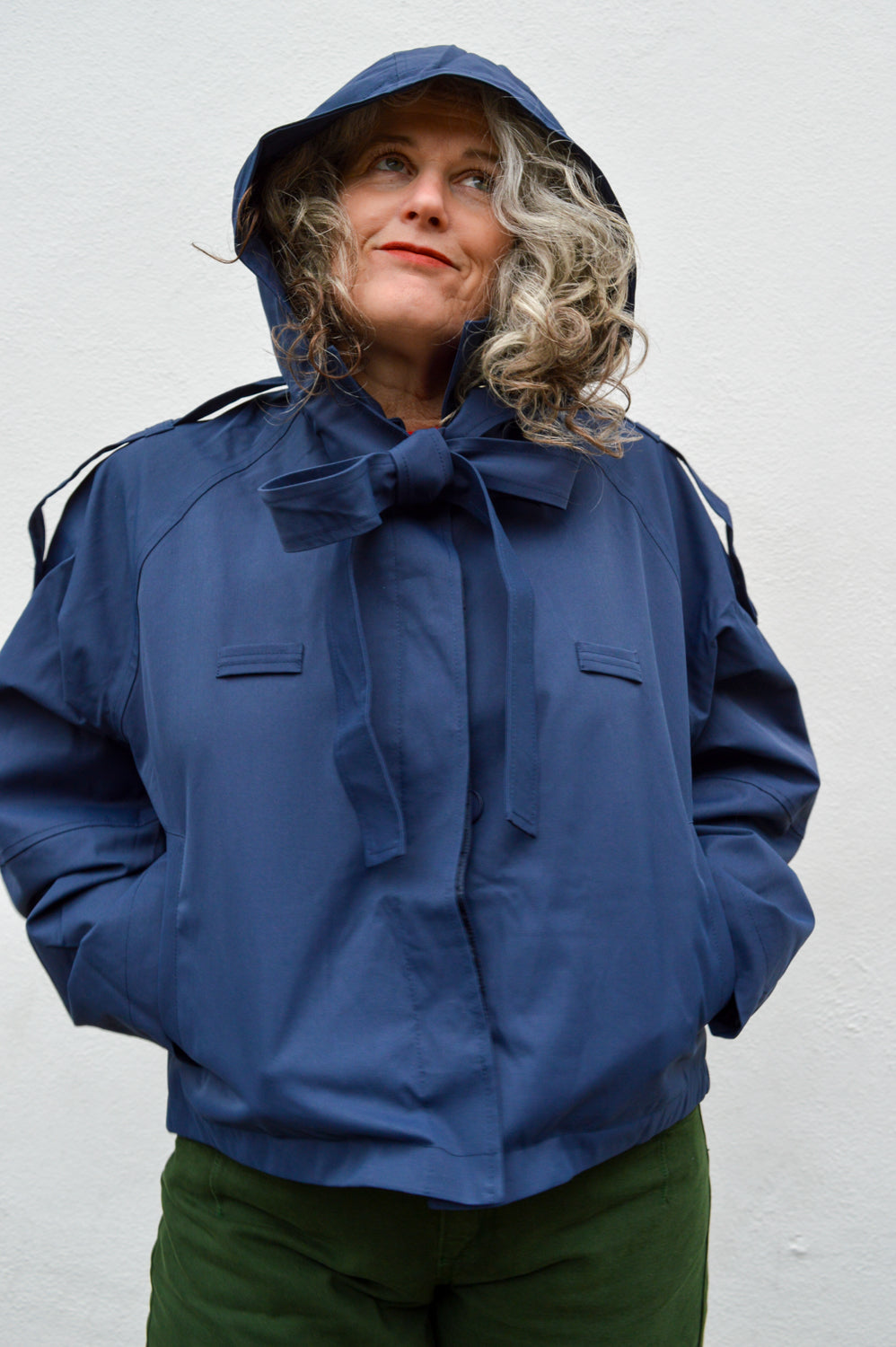 Flotte Tuileries Indigo Rain Jacket