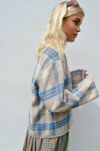 Object Jaia Sandshell & Blue Check Jacket