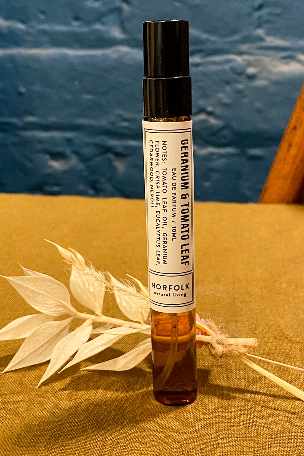 Norfolk Natural Living Parfum - Geranium & Tomato 10ml