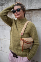 Maison Anje Brima Olive Jumper
