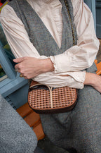 Sessùn Divine Arty Brown Shoulder Bag