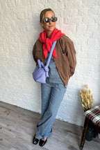 Stan Ray Washed Acorn Collared Bomber Jacket