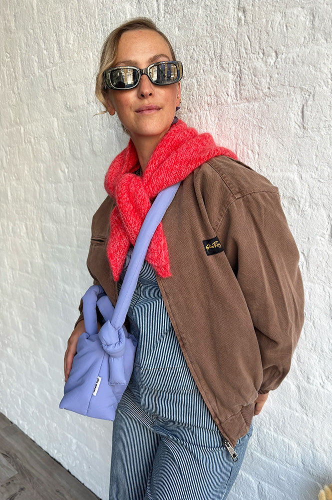 Stan Ray Washed Acorn Collared Bomber Jacket