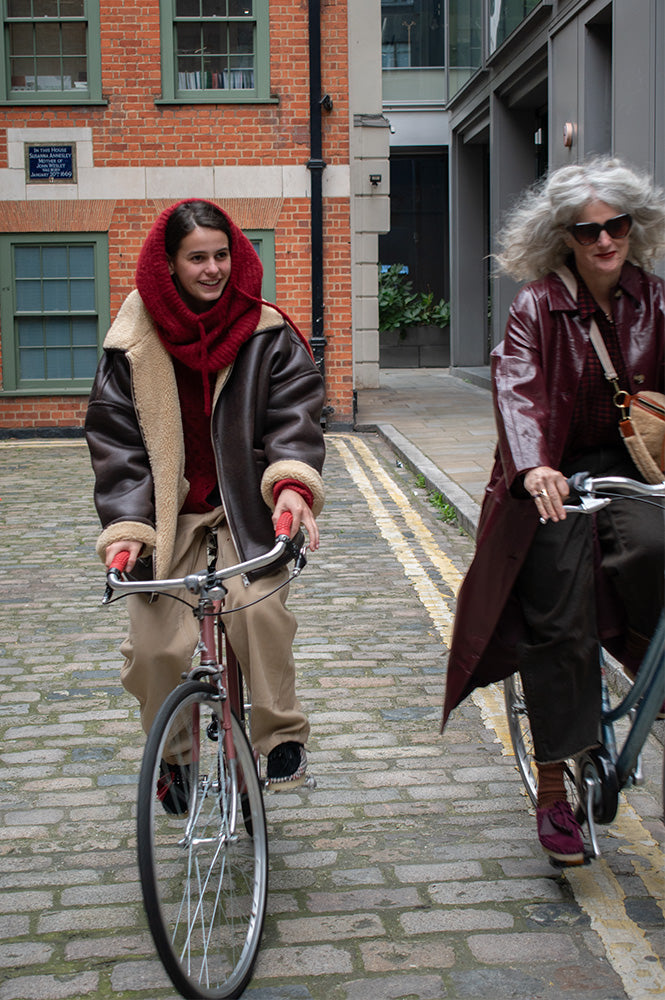 Bellerose Hestel Dark Chocolate Reversible Jacket