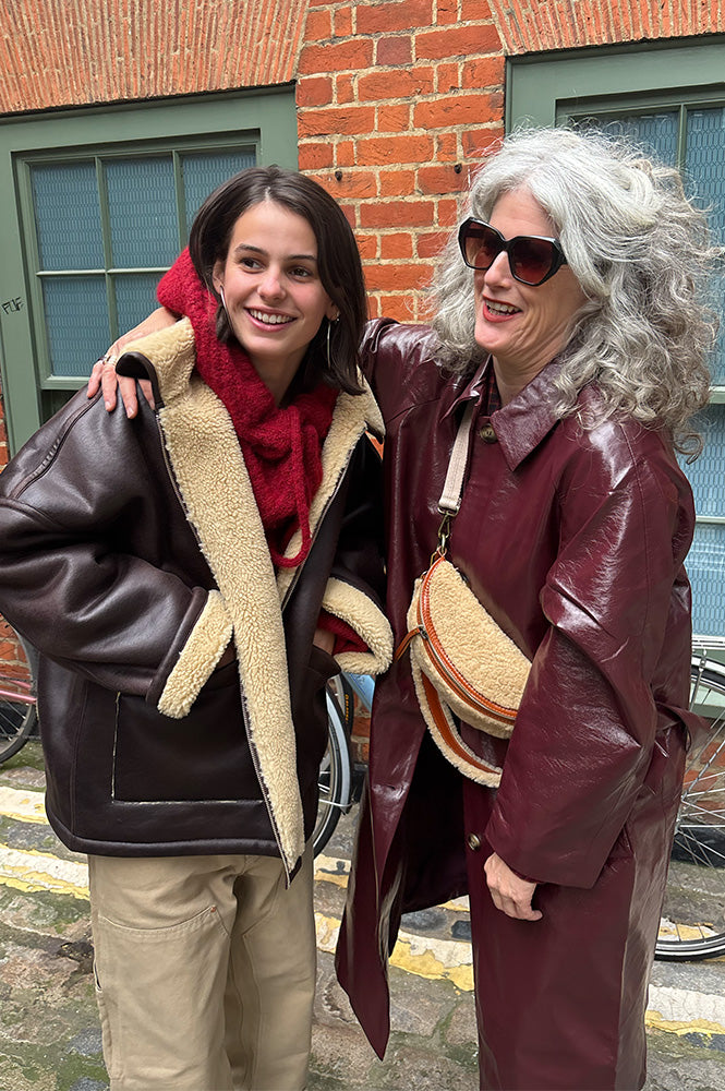 Bellerose Hestel Dark Chocolate Reversible Jacket