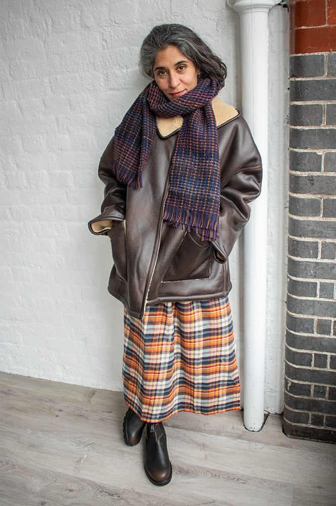 Bellerose Hestel Dark Chocolate Reversible Jacket