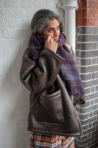 Bellerose Hestel Dark Chocolate Reversible Jacket