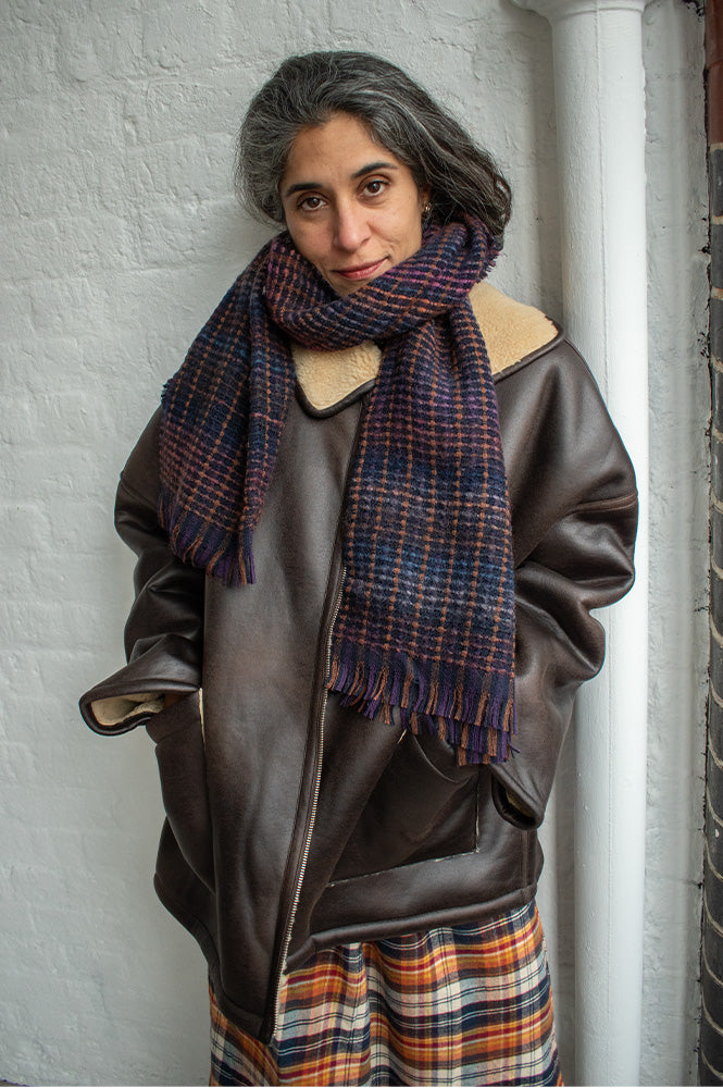 Bellerose Hestel Dark Chocolate Reversible Jacket