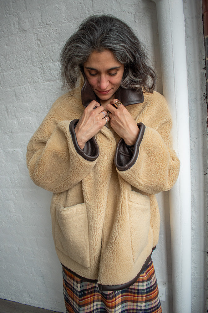 Bellerose Hestel Dark Chocolate Reversible Jacket