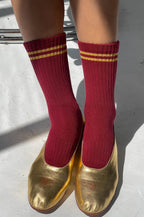 Le Bon Shoppe Boyfriend Cardinal Socks