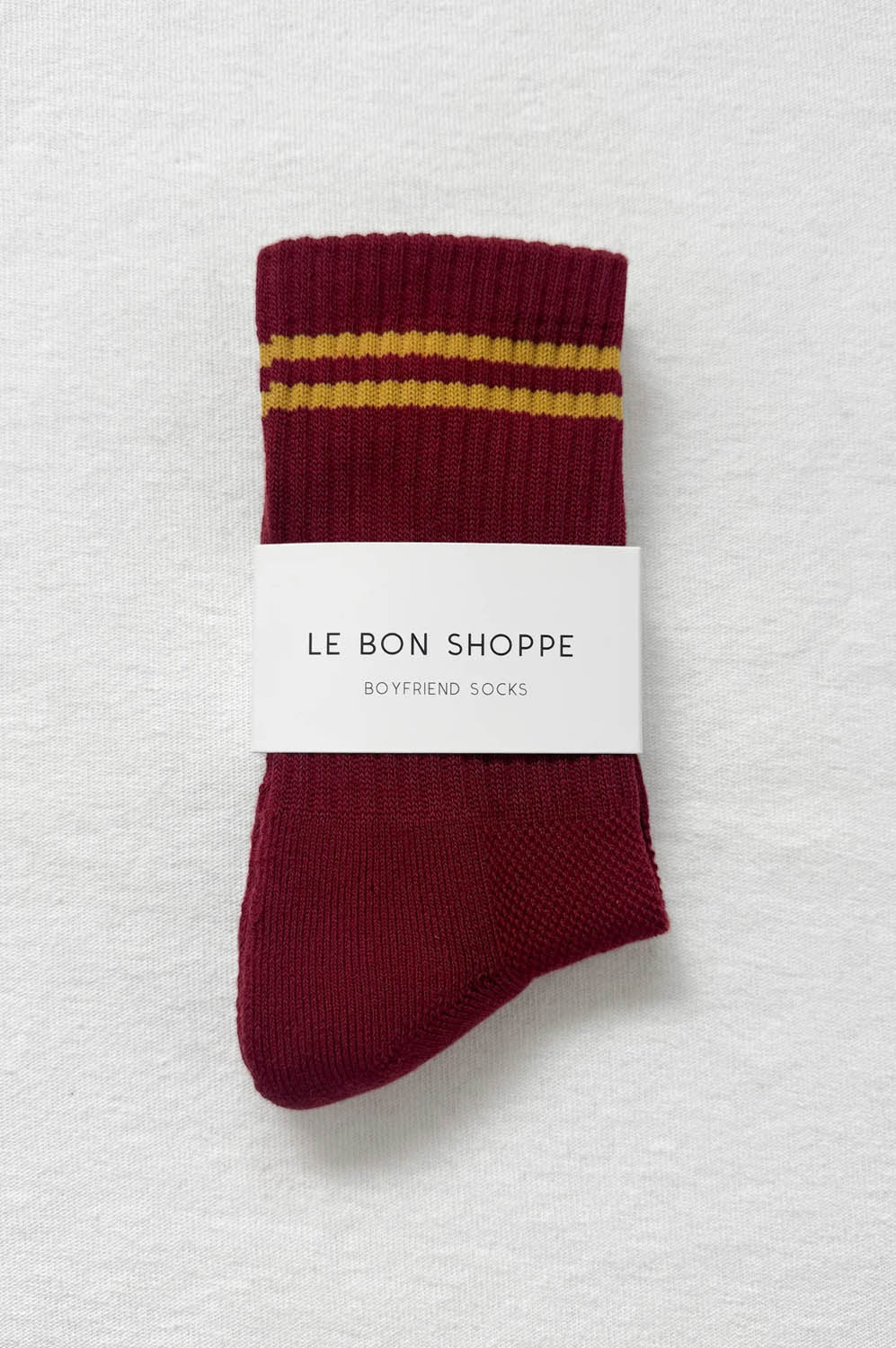 Le Bon Shoppe Boyfriend Cardinal Socks