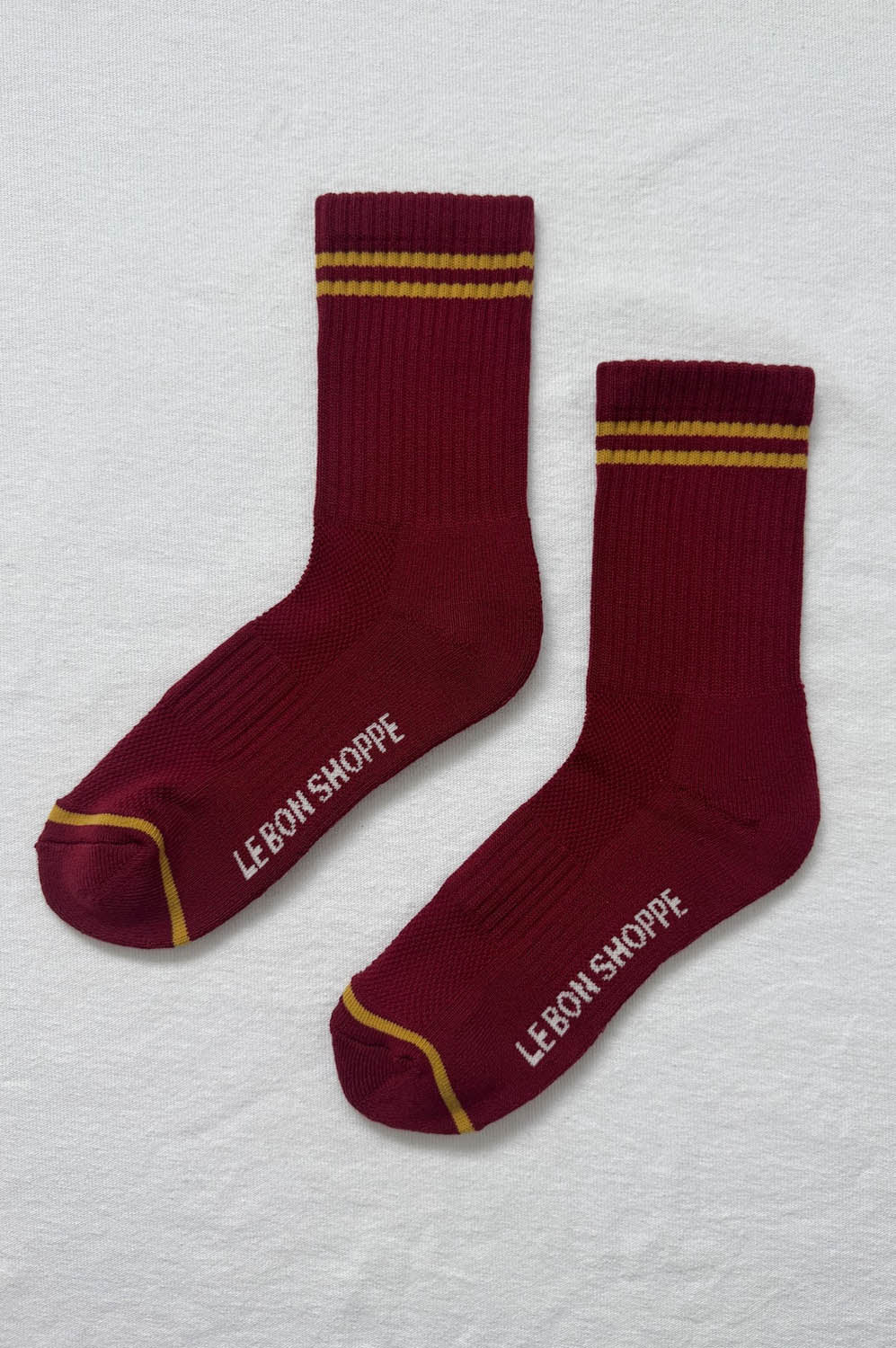 Le Bon Shoppe Boyfriend Cardinal Socks
