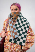 Howlin' Dreamy Cosmic Checkerboard Scarf