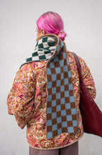 Howlin' Dreamy Cosmic Checkerboard Scarf