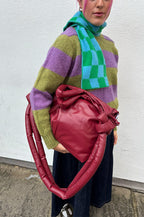 Ölend Ona Cherry Red Vegan Leather Bag