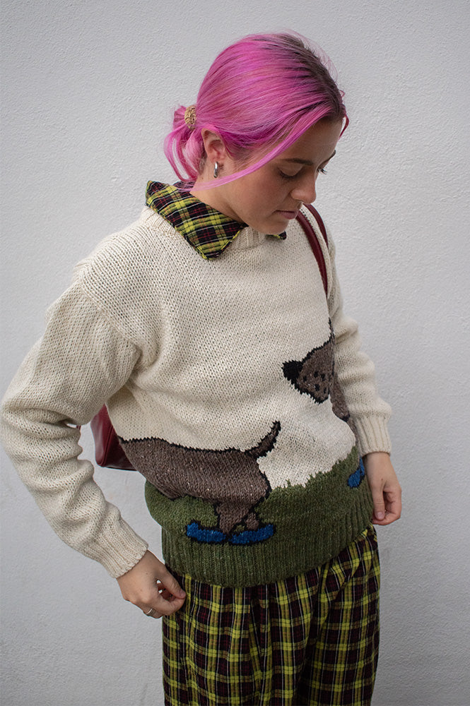 Howlin' Bumper Trouble Knitted Jumper