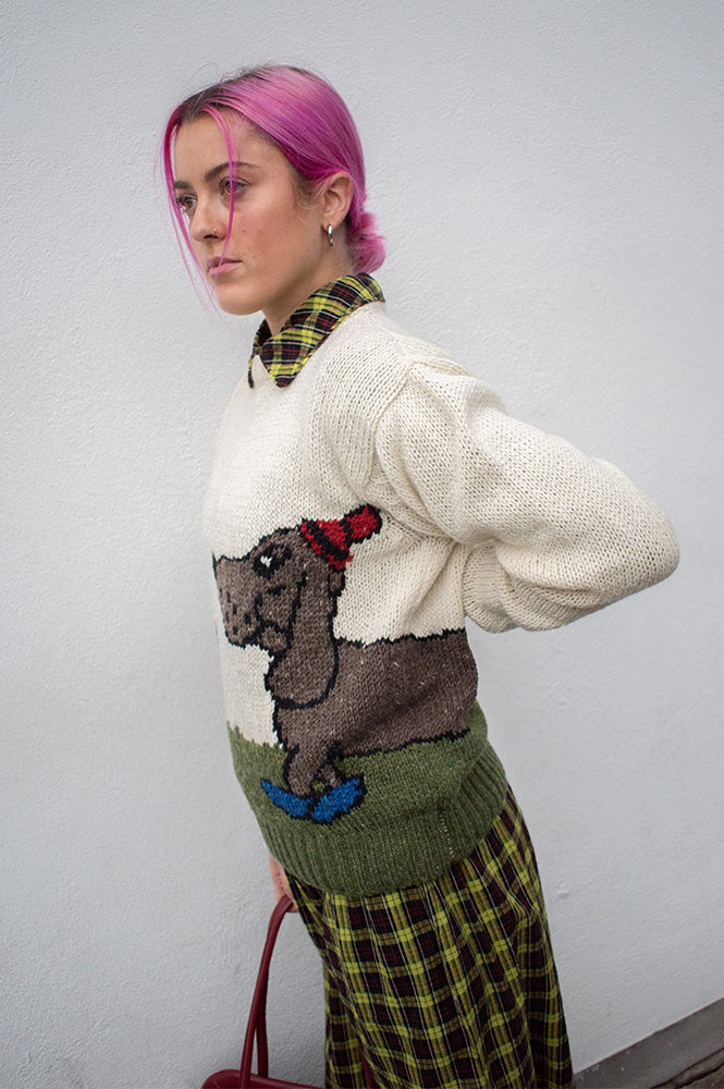 Howlin' Bumper Trouble Knitted Jumper