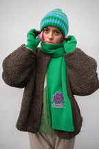 Howlin' Green Delight Flower Scarf