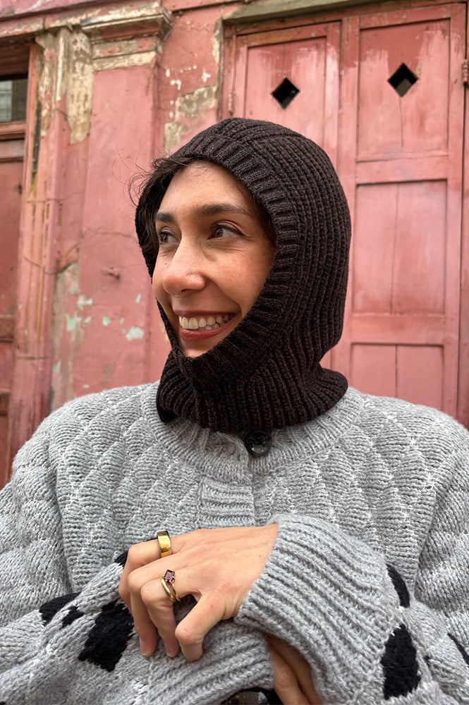 Thinking Mu Jude Brown Balaclava