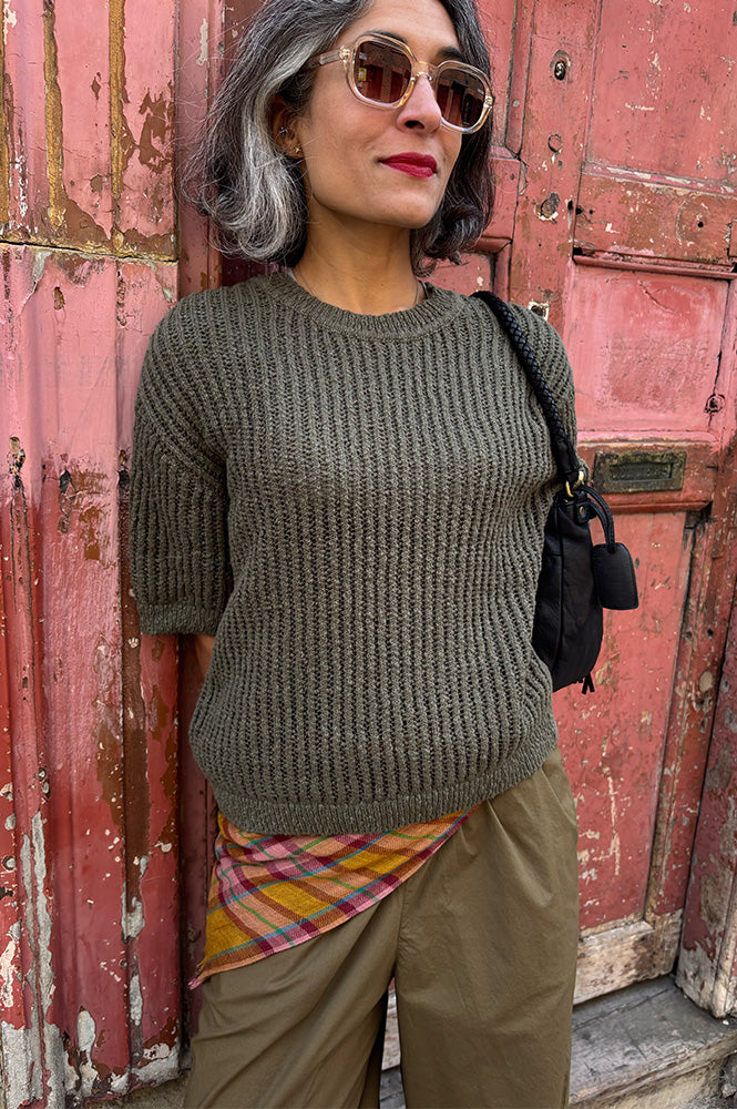 Numph Mirandi Grape Leaf Jumper