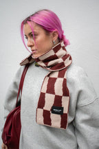 Howlin' Rust Mini Checkerboard Scarf