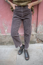 Sessùn Velvet Cruise Coffee Trousers