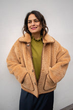 Object Sharri Reversible Teddy Jacket