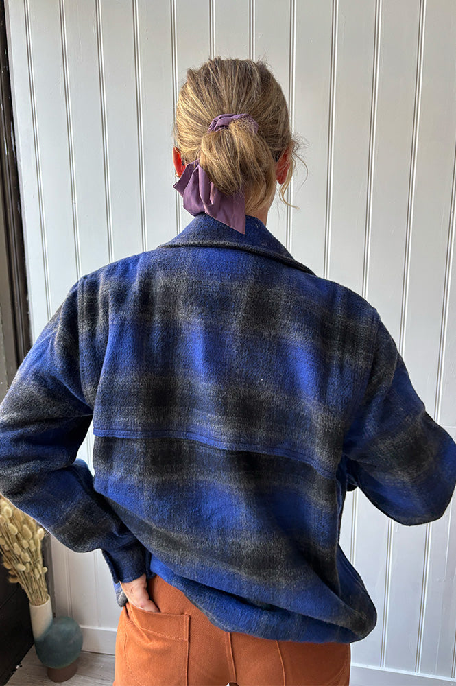 Stan Ray Mackinaw Navy Check Jacket